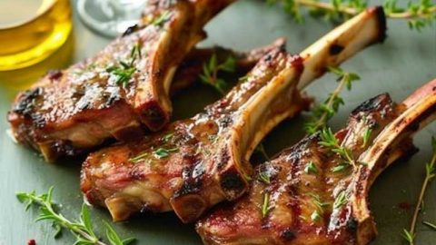 Costillitas Lechal a la Brasa